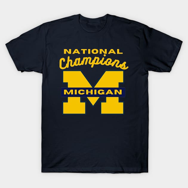 Michigan national champions 2023 T-Shirt by Alexander S.